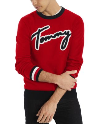 tommy hilfiger sweater big logo