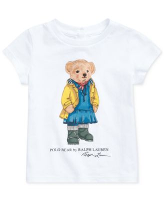 Polo Ralph Lauren Baby Girls Bear T 
