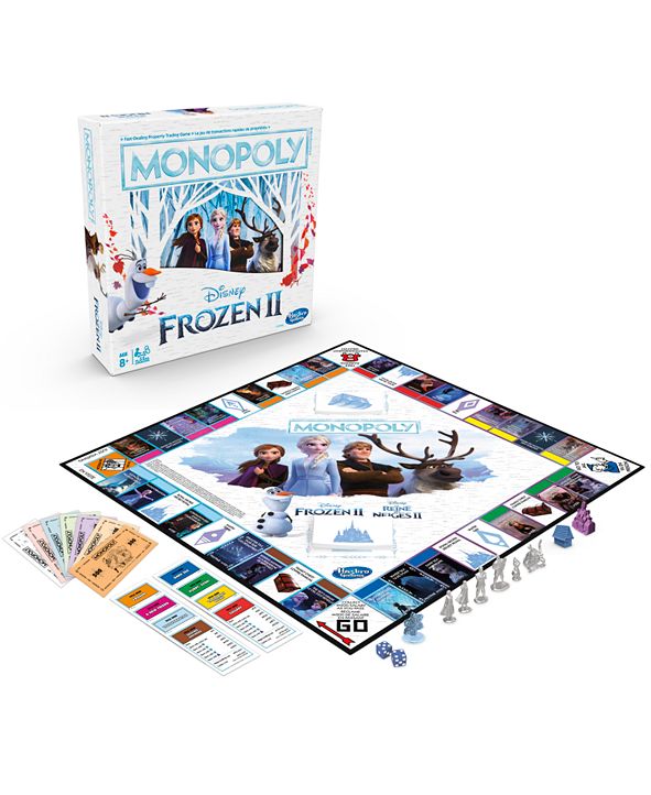 Monopoly Game Disney Frozen 2 Movie Edition Board Game & Reviews