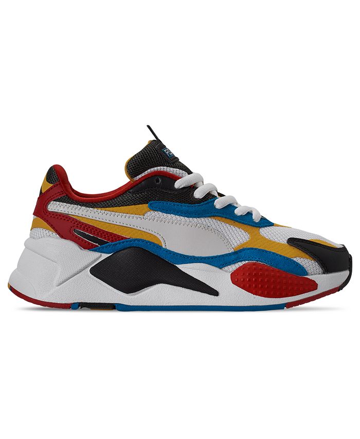 Puma Big Boys RSX Puzzle Casual Sneakers from Finish Line