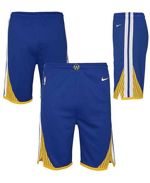 Nike Big Boys Golden State Warriors Icon Swingman Shorts Reviews Sports Fan Shop By Lids Men Macy S
