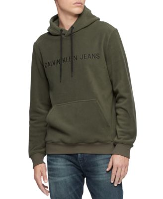 calvin klein jeans logo hoodie