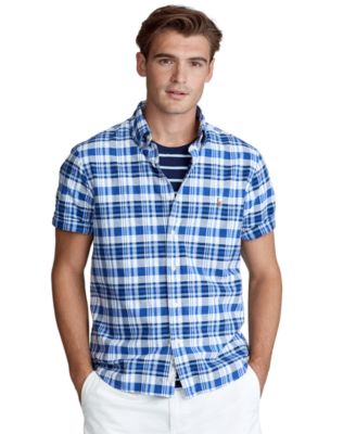Platteland Legacy overschreden Classic Fit Plaid Oxford Shirt Online Sale, UP TO 70% OFF