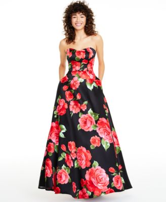b darlin floral dress