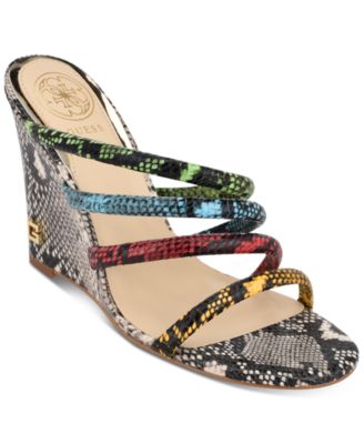 GUESS Women's Frany Wedge Sandals 