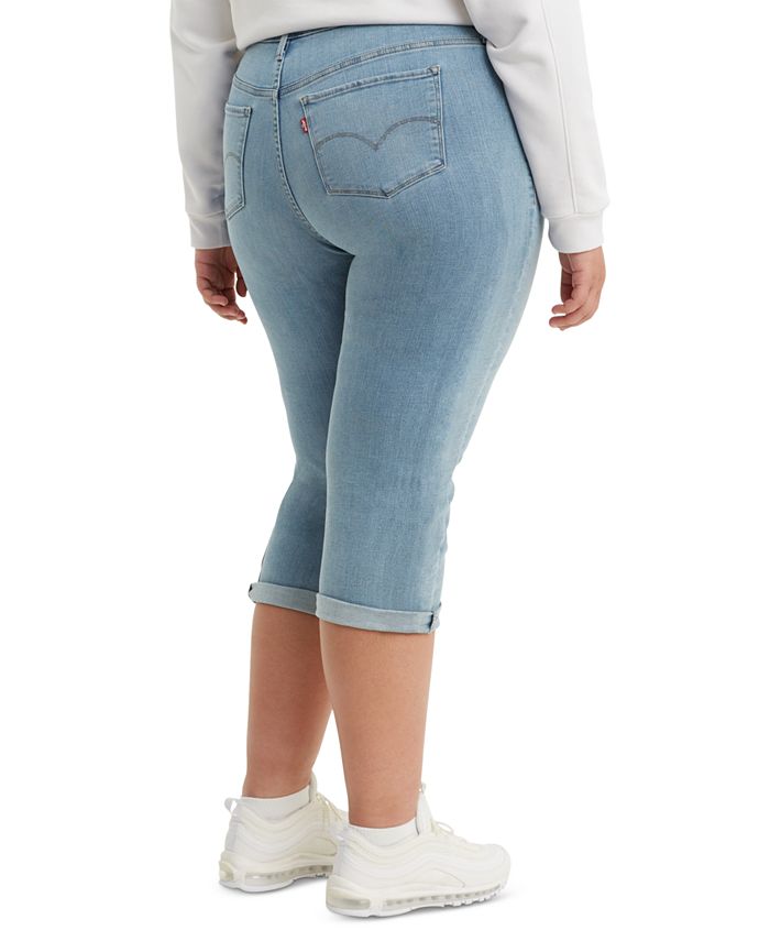 macy's plus size levi jeans