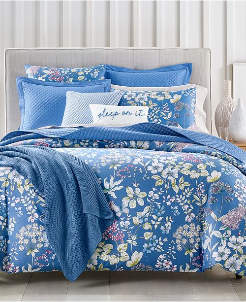 Charter Club Meadow 300 Thread Count Bedding Collection Created For Macy S Reviews Bedding Collections Bed Bath Macy S