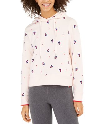 tommy hilfiger cropped hoodie