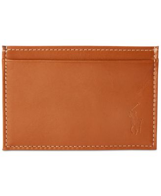 Burnished Leather Slim Card Case 