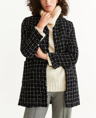 tweed jacket mango