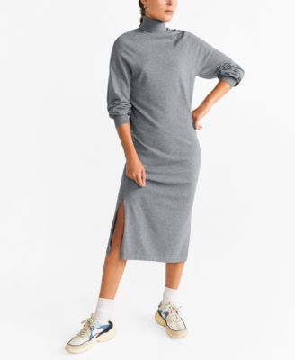 mango turtleneck dress