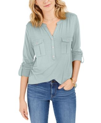 macys style & co tops