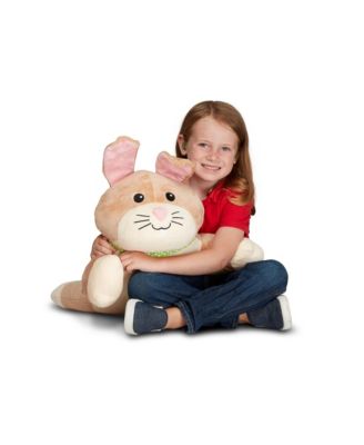 Melissa And Doug Melissa Doug Cuddle Bunny Jumbo Plush Stuffed Animal ...