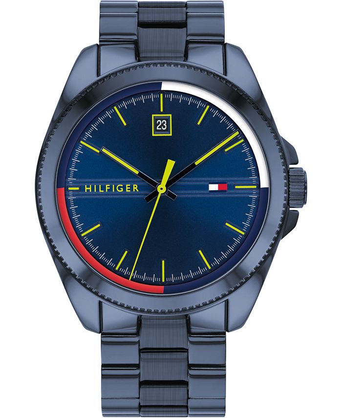 tommy hilfiger blue watch mens
