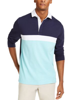 macys mens long sleeve polo shirts