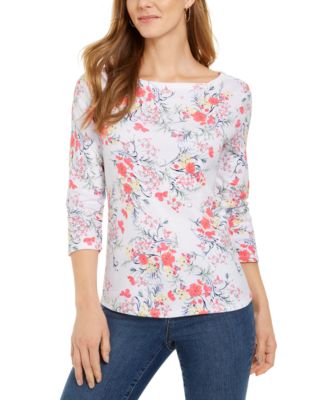 macys womens charter club blouses