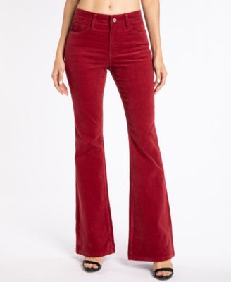 red kancan jeans