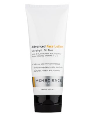 Увлажняющий лосьон для лица MENSCIENCE Advanced для мужчин, 3,4 жидких унции