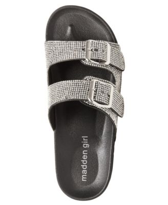 madden girl sparkly birkenstocks