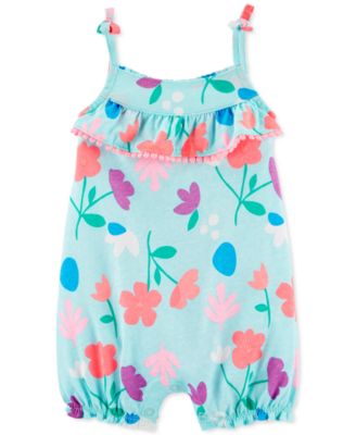 baby girls carter's floral romper