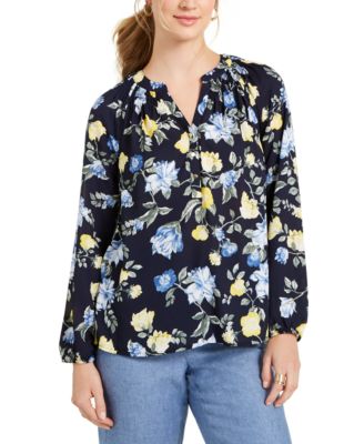 macys petite charter club tops