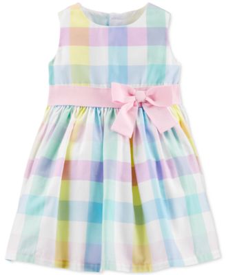 little girl gingham dresses