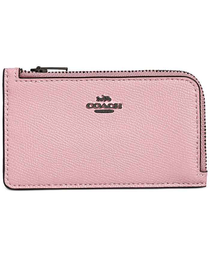 COACH Small L-Zip Card Case & Reviews - Handbags & Accessories - Macy's