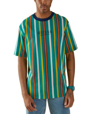 guess mens shirt striped