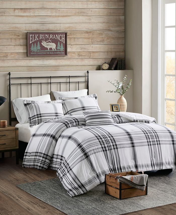 Woolrich Hawkeye Plaid 4 Piece King Cal King Comforter Set Reviews Comforters Fashion Bed Bath Macy S Browse our great low prices & discounts on the best bedding king bedding. woolrich hawkeye plaid 4 piece king cal