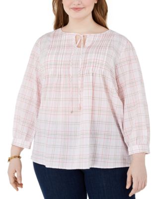 macys plus size pants and tops