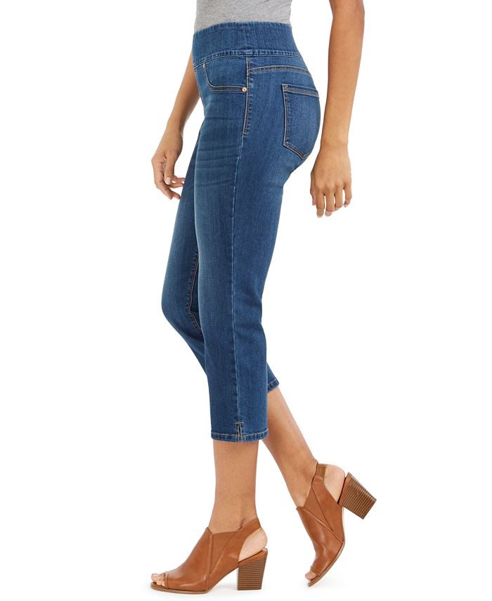 Style & Co Pull-On Capri Jeans, Created for Macy's & Reviews - Jeans - Women - Macy's