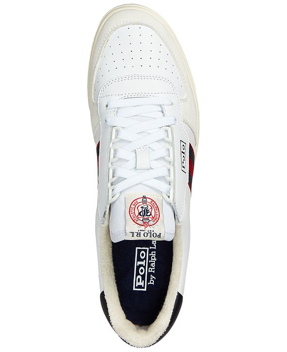 polo ralph lauren men's court sneakers