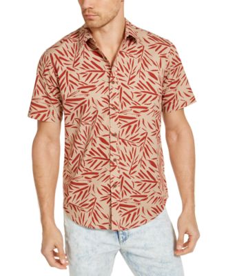 macys mens button down short sleeve shirts