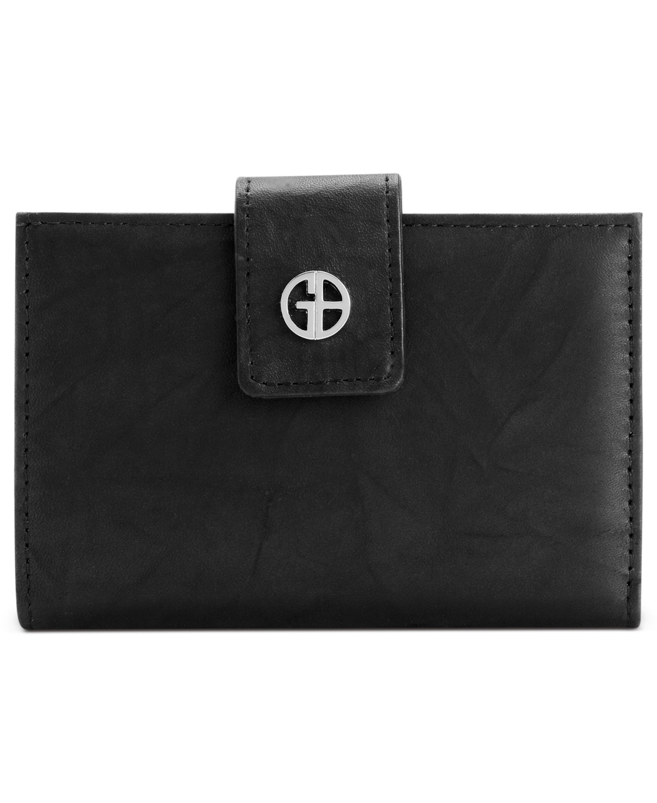Giani Bernini Wallet, Sandalwood Leather Indexer   Handbags & Accessories