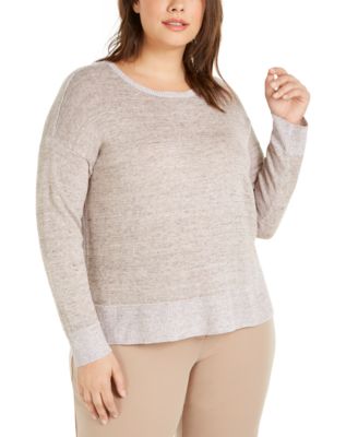 macy's eileen fisher plus size