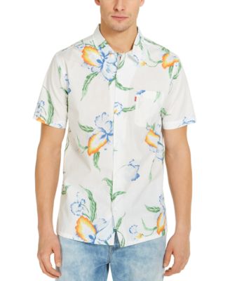 levi's floral shirt