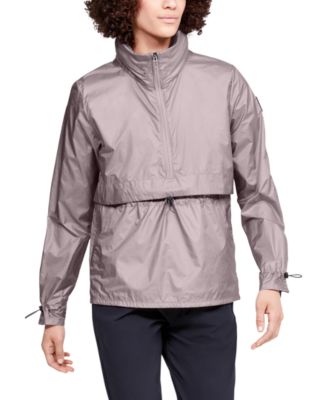 under armour half zip windbreaker