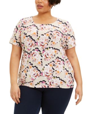 macys jm plus size tops