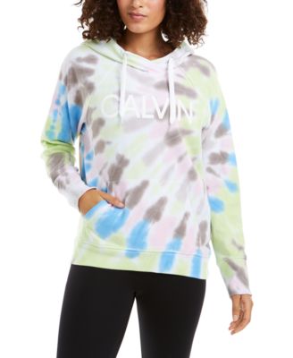 calvin klein tie dye hoodie