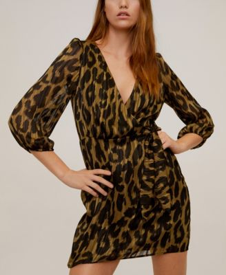 macys cheetah dress