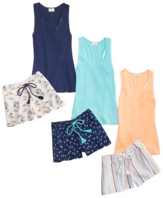macys pajama shorts