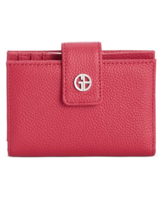 Giani Bernini Framed Indexer Leather 