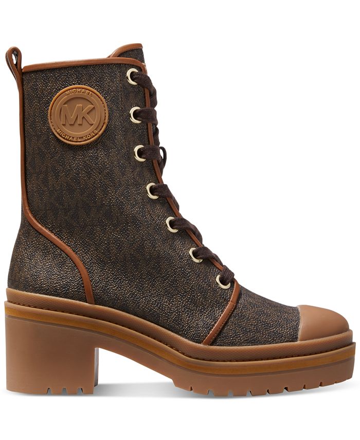 michael kors tamara lace up bootie