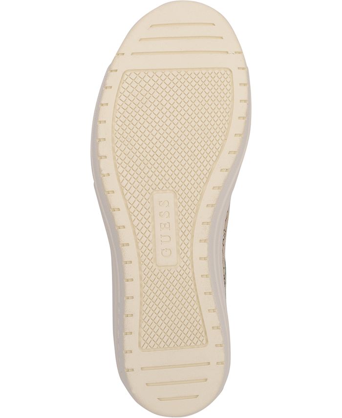guess rillie low wedge sneakers