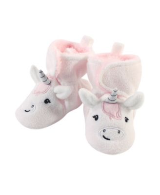 unicorn baby booties
