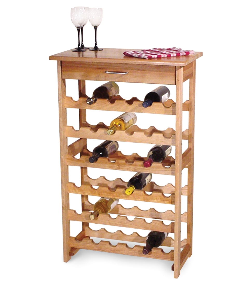 Catskill Craftsmen Wine Rack with 36 Bottle Storage   Cutlery & Knives