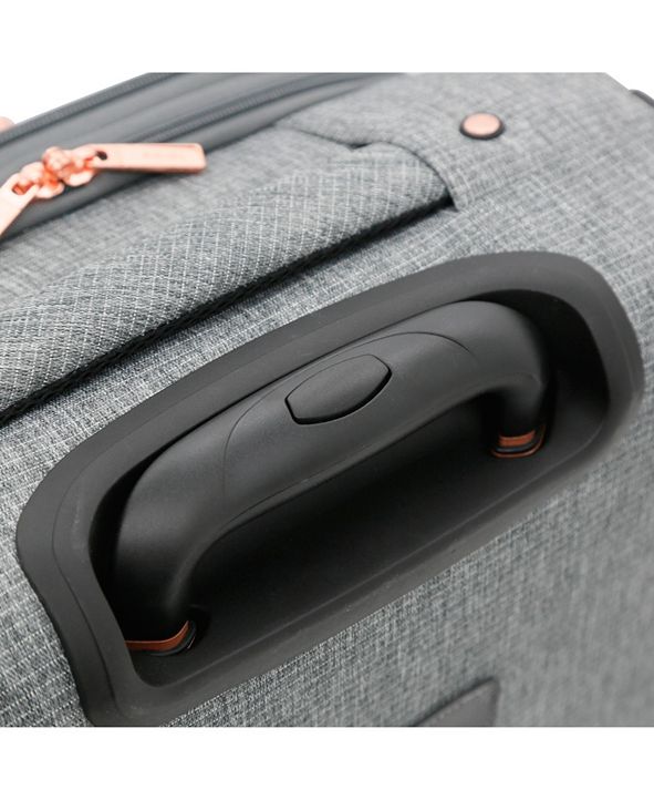 kensie 3Pc. Hudson Expandable Softside Luggage Set & Reviews Luggage