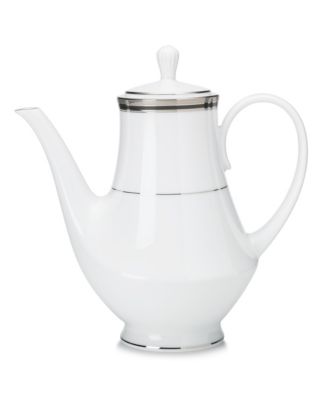 Кофейный сервиз Noritake Austin Platinum, 49 унций.