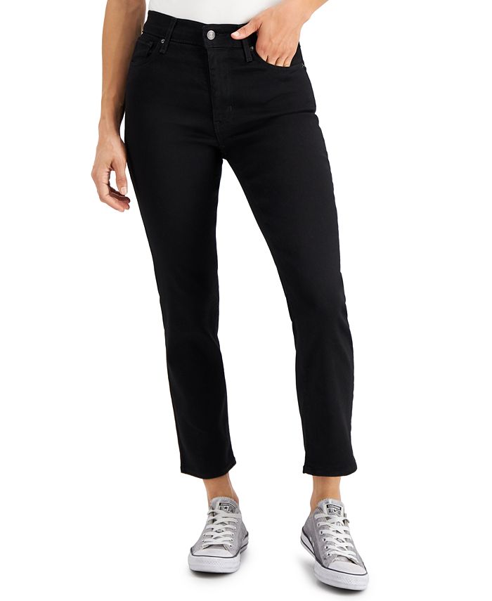 Levi's Women's 724 Straight-Leg Cropped Jeans & Reviews - Women - Macy's