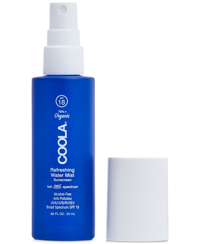 Coola Full Spectrum 360 Refreshing Water Mist Organic Face Sunscreen Spf 18 0 85 Oz Reviews Skin Care Beauty Macy S